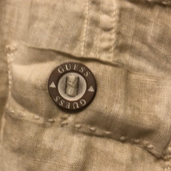 NWT Guess linen comfy pants - Picture 3 of 7